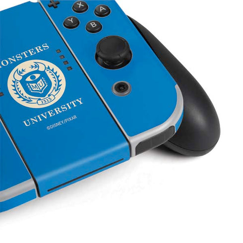 Disney Monsters University School’s Emblem Nintendo Switch OLED (2021) Skin